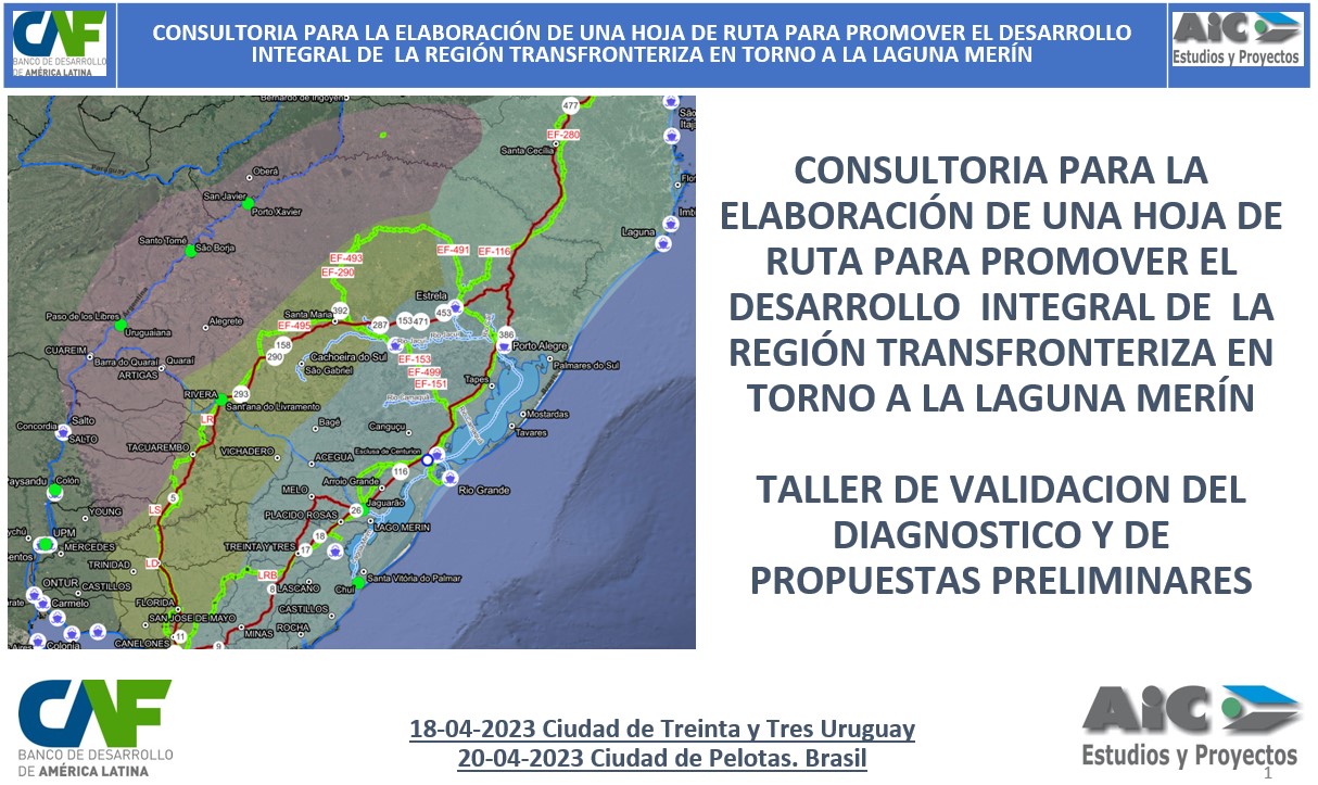 NOTA DE PRENSA CAF: Resultados del estudio del proyecto de integración de la Hidrovía Brasil-Uruguay